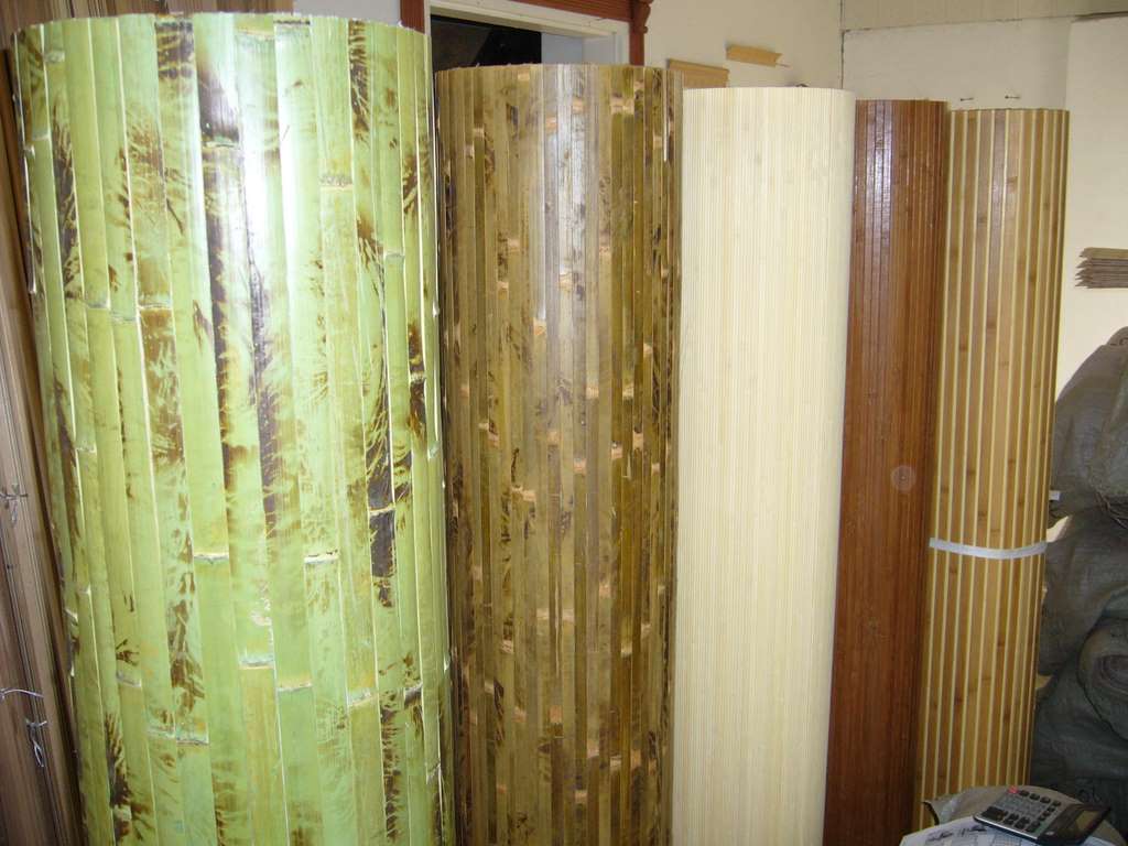 tappeto in bambu